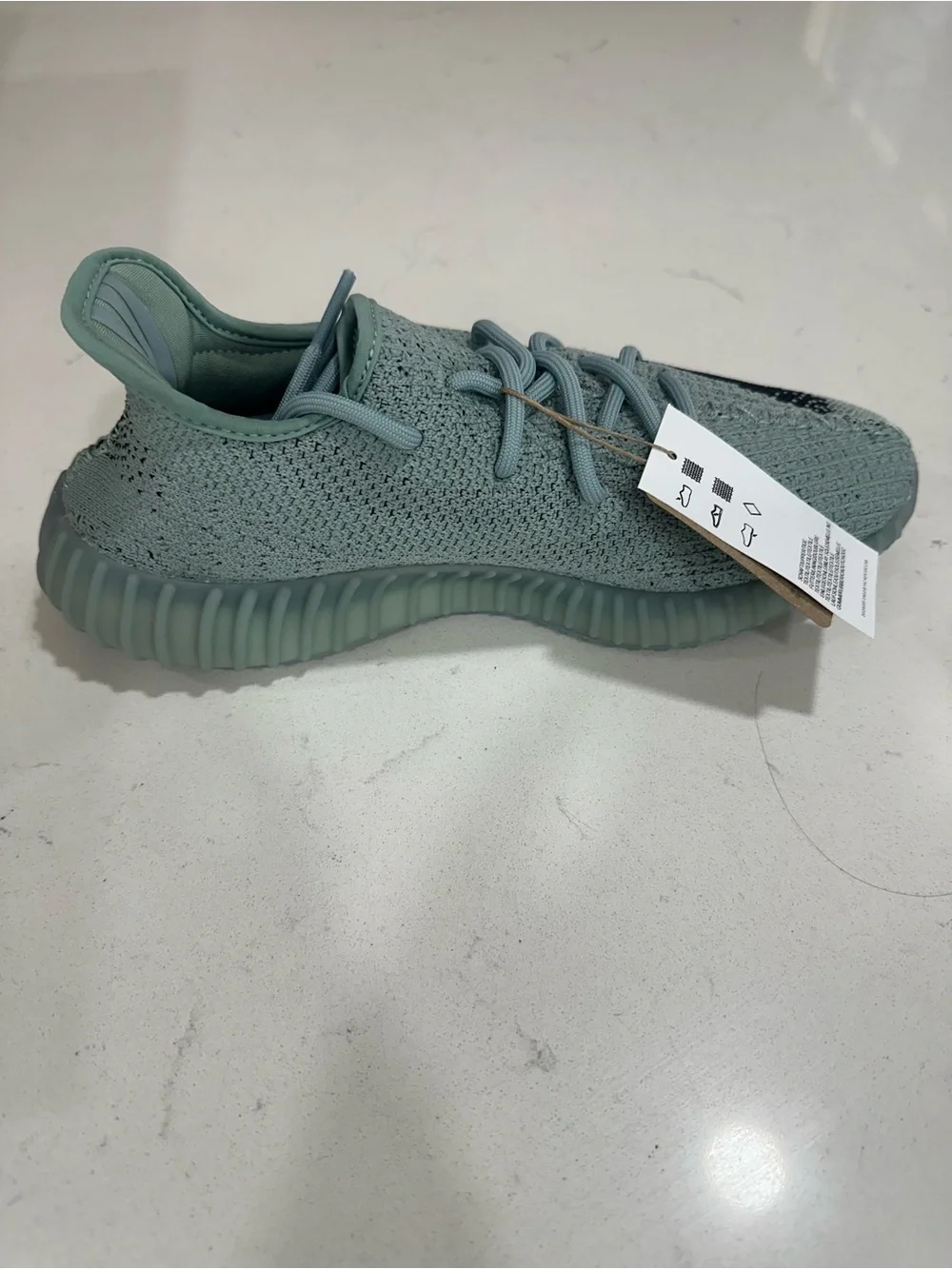 Adidas Yeezy Boost 350 V2 Salt Black Size 8 Brand New in Box - Picture 2 of 8